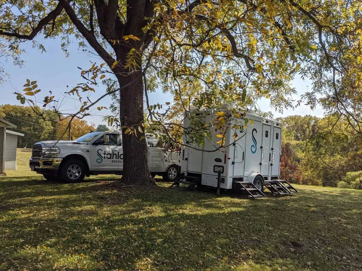 Vineyard Wedding Restroom Solutions in Texas Wine Country