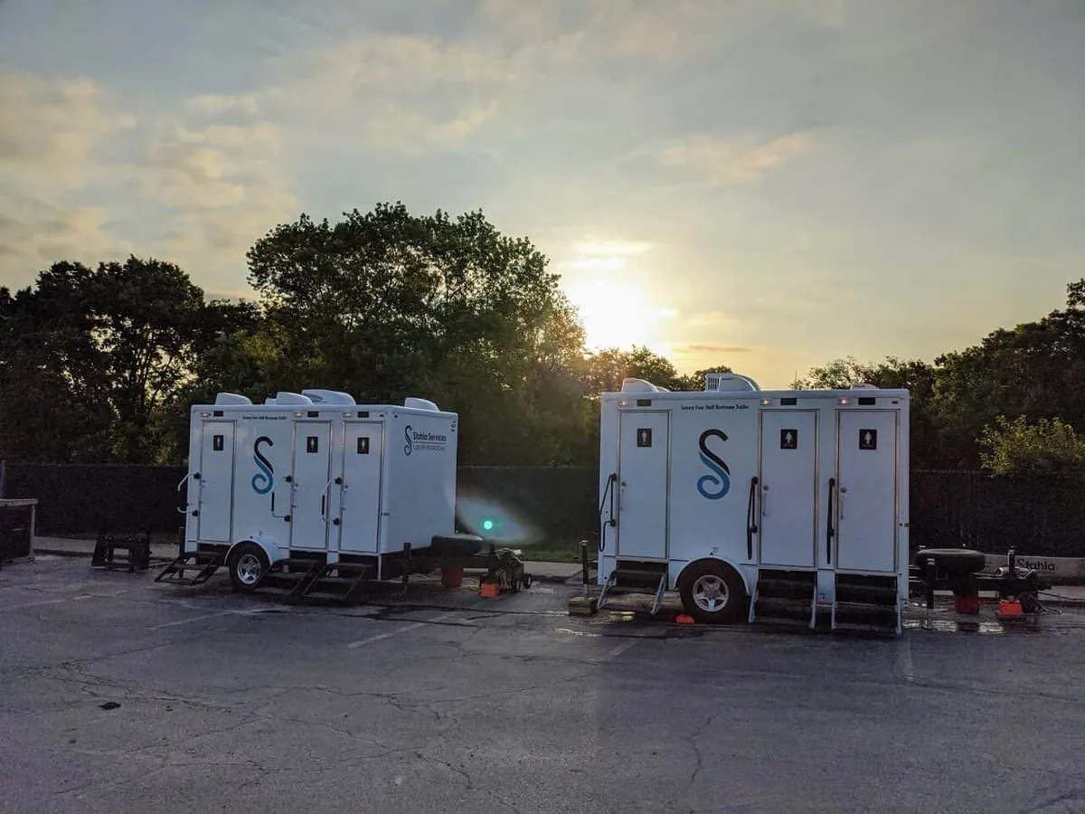 Product Launch Event Restroom Solutions in Texas