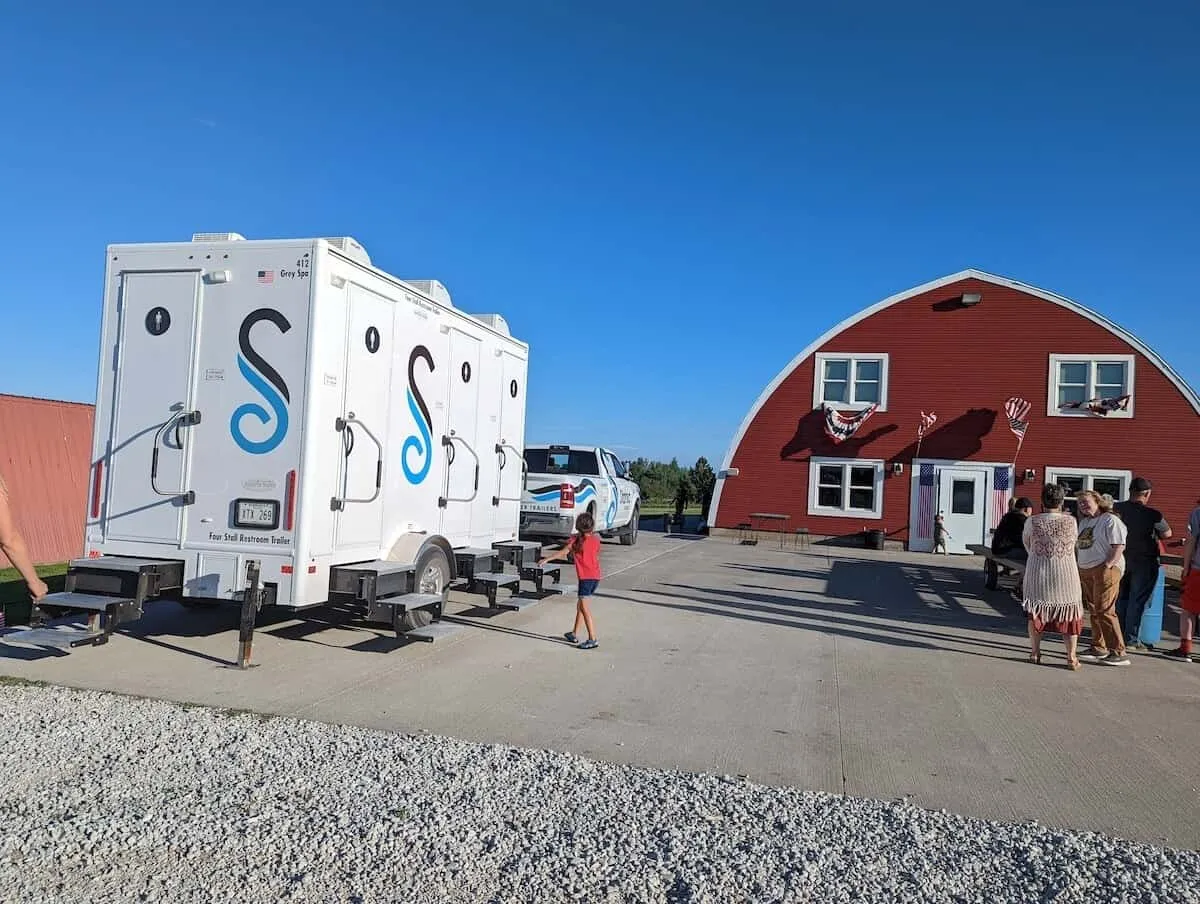 Trade Show Restroom Trailer Rentals in Texas