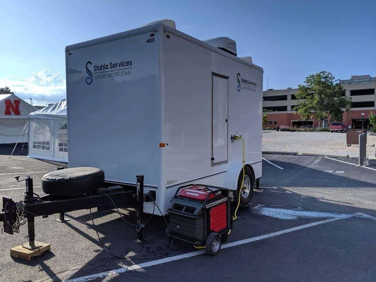 Flood Recovery Restroom Trailers in Texas